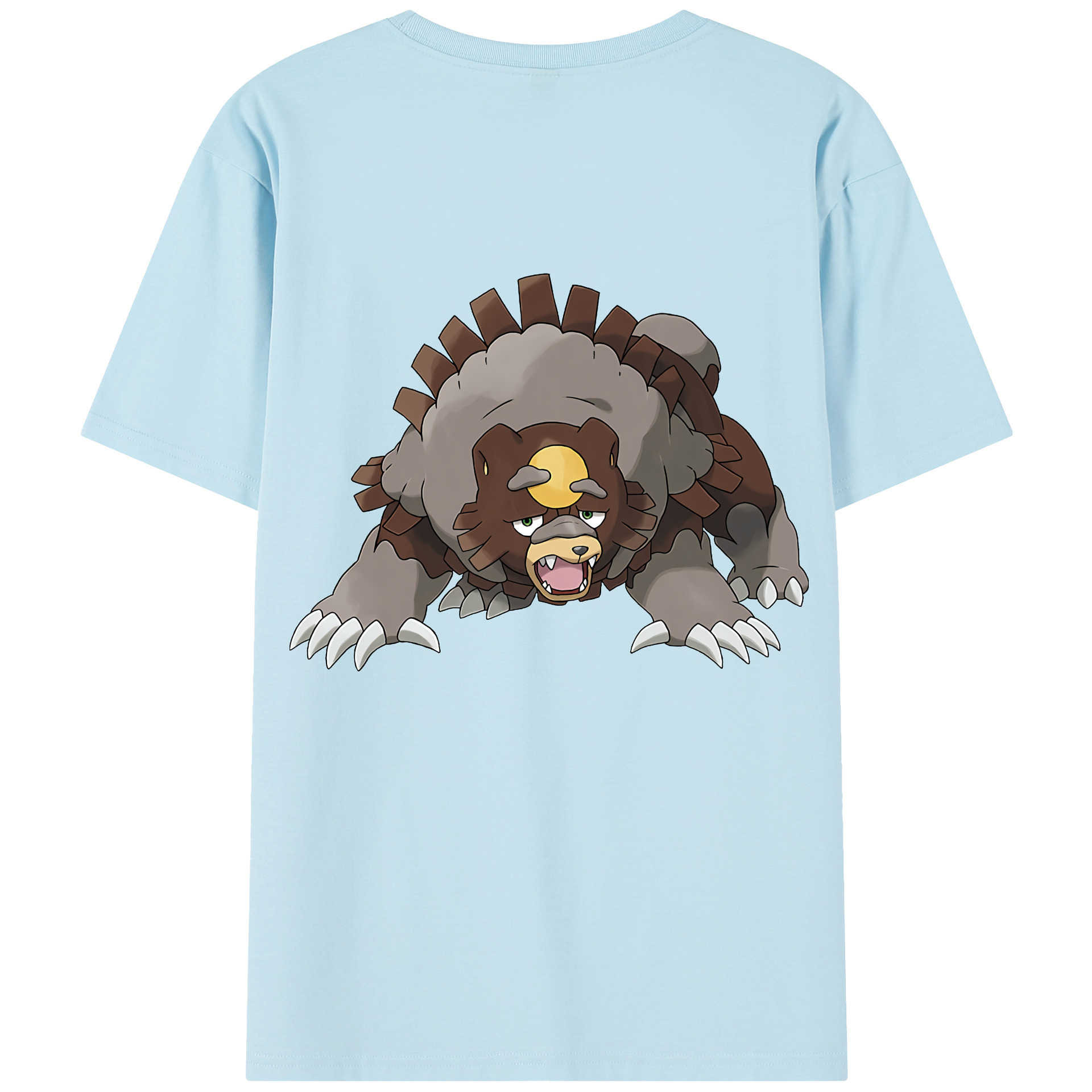 （画像用） ポケットモンスター Pokémon 綿100％半袖Tシャツ（背面プリント）